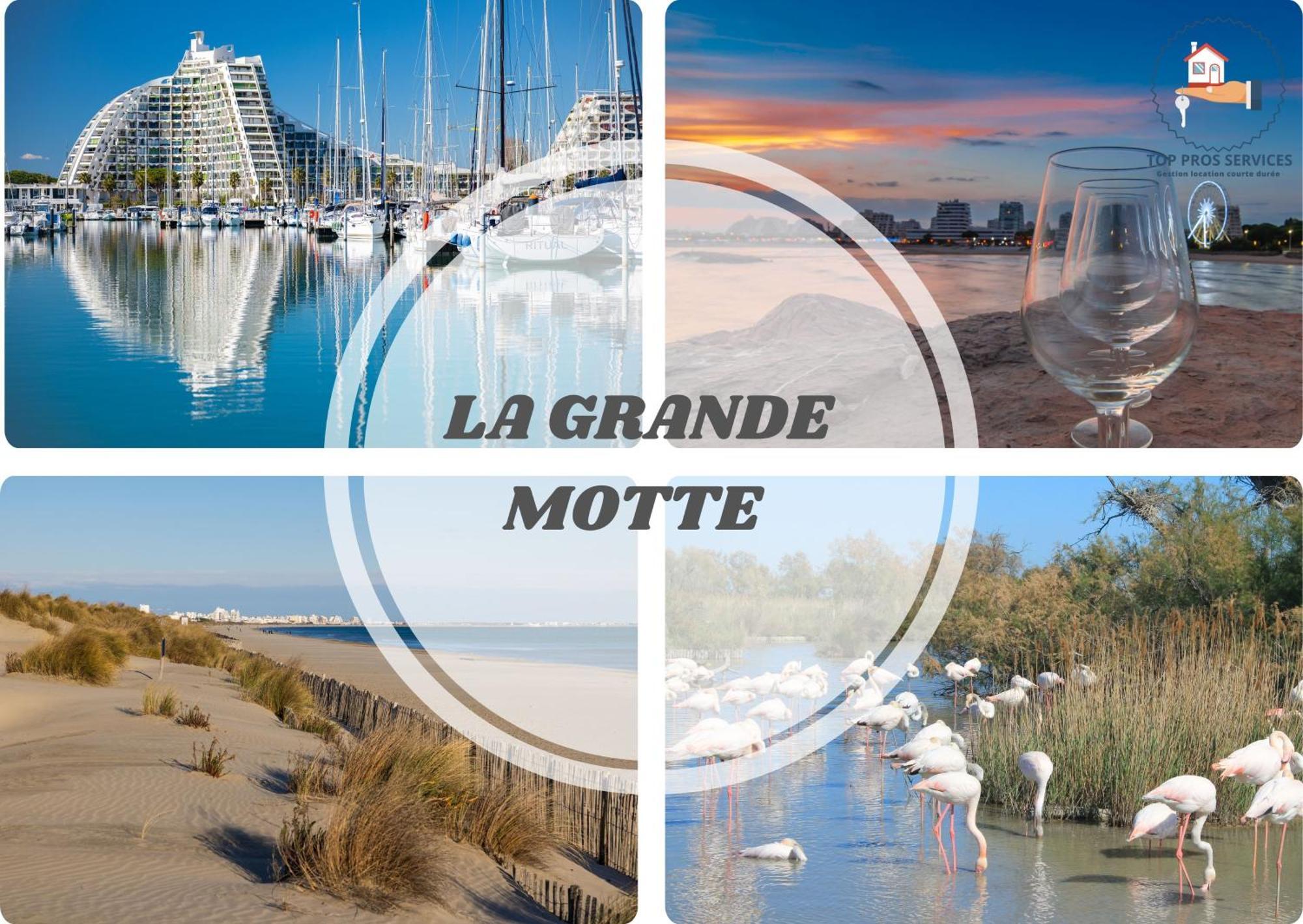 Le Farniente - Belle Terrasse Wifi Parking A 5 Min Des Plages - Top Pros Servicesconciergerie La Grande Motte Экстерьер фото